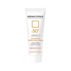 ضد آفتاب رنگی هیدرا پوست خشک +SPF50 رز بژ درماتیپیک