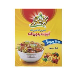 آبنبات شش میوه بدون قند و رژیمی کامور