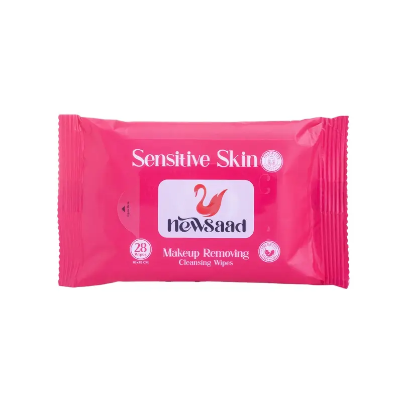 دستمال مرطوب نیوساد مدل Makeup Removing بسته 28 عددی