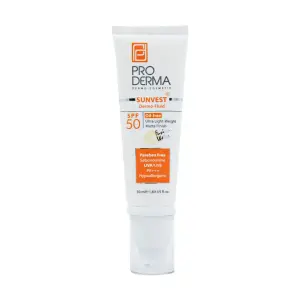فلوئید ضد آفتاب فاقد چربی SPF50 پرودرما
