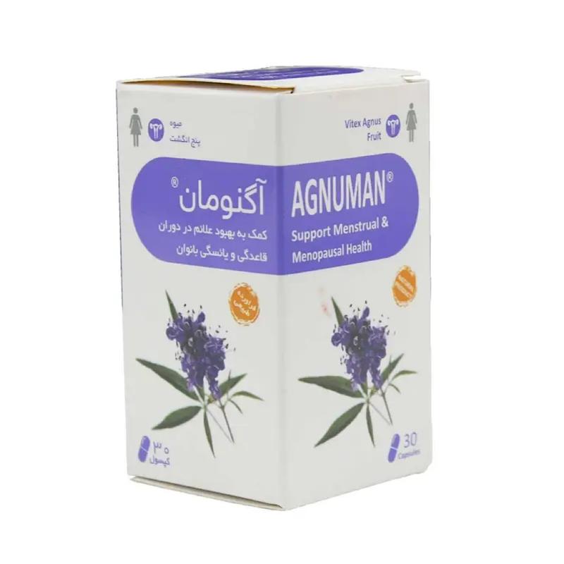 کپسول آگنومان رحمان دارو 30 عددی