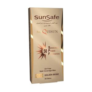 کرم ضدآفتاب رنگی سان سیف مدل Maquisun حجم 40 میلی لیتر (بژ طلایی)