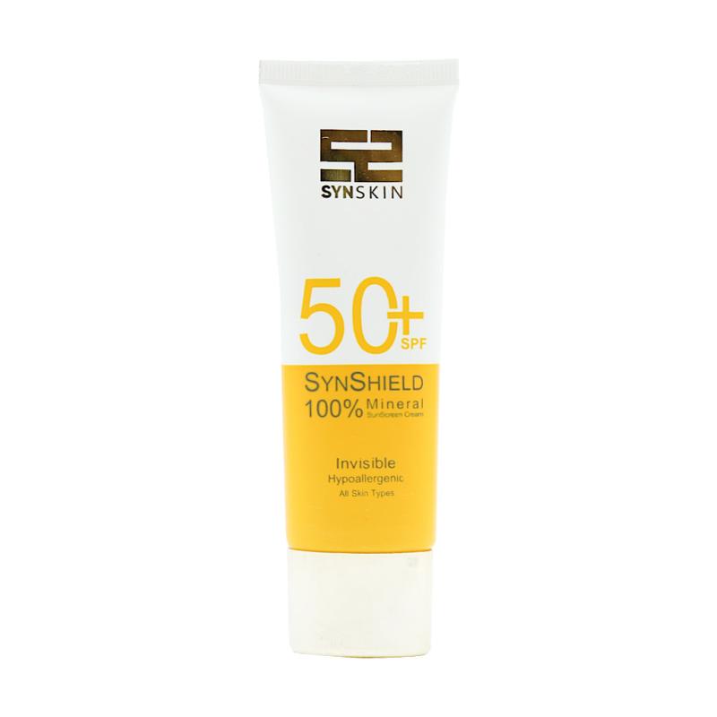 کرم ضد آفتاب مینرال ساین شیلد SPF50 ساین اسکین مناسب انواع پوست 50 گرم
