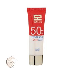 ژل کرم ضد آفتاب ساین اسکین مدل Syn Shield با SPF50 مناسب پوست چرب