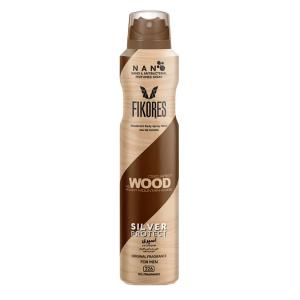 اسپری نانو بدن مردانه WOOD فیکورس 200 میل